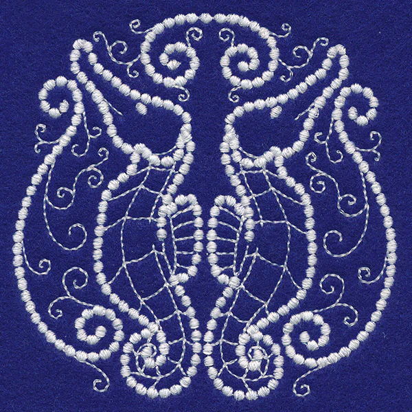 Caribbean Seahorse (Candlewicking) - Image 5