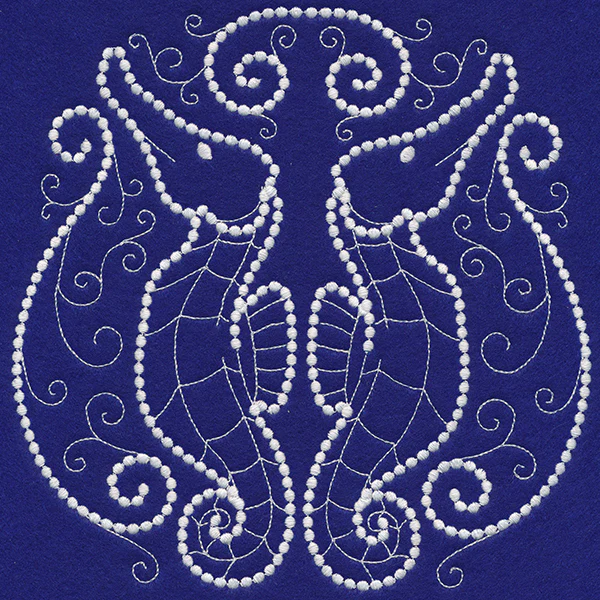 Caribbean Seahorse (Candlewicking) - Image 6