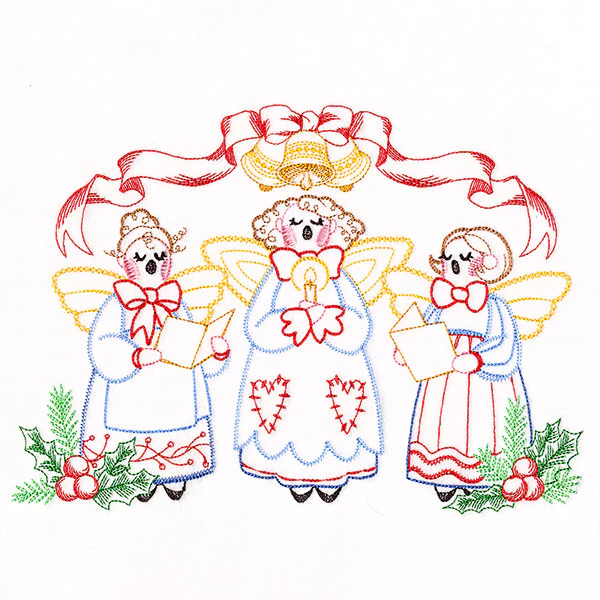 Caroling Angels Border - Image 4