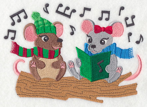 Caroling Christmas Mice - Image 2