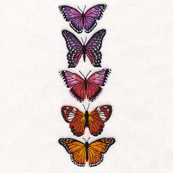 Cascading Butterflies of the Forest - Image 5
