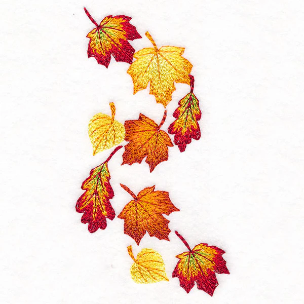 Cascading Leaves in Autumn - Image 5
