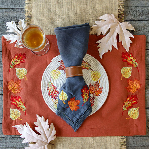 Cascading Leaves in Autumn Wreath - Image 15