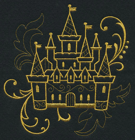 Castle Filigree (Goldwork) - Image 2