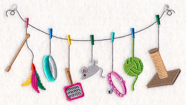 Cat Clothesline - Image 3