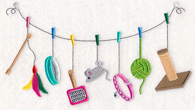 Cat Clothesline - Image 7