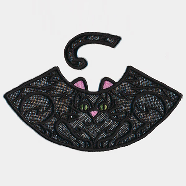 Cat in 3D (Lace) - Image 2
