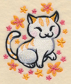 Cat in Asian Watercolor - Image 3