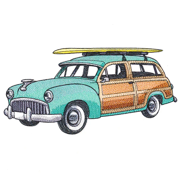 Catch A Wave Retro Car - Image 3