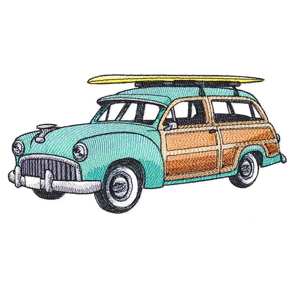Catch A Wave Retro Car - Image 5