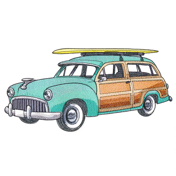 Catch A Wave Retro Car - Image 9