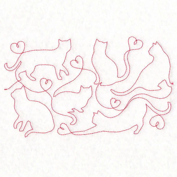 Cat's Meow (Edge-to-Edge Quilting) - Image 4