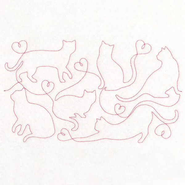 Cat's Meow (Edge-to-Edge Quilting) - Image 5