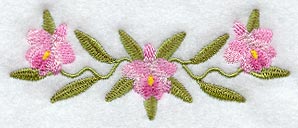 Cattleya Orchid Border - Image 2