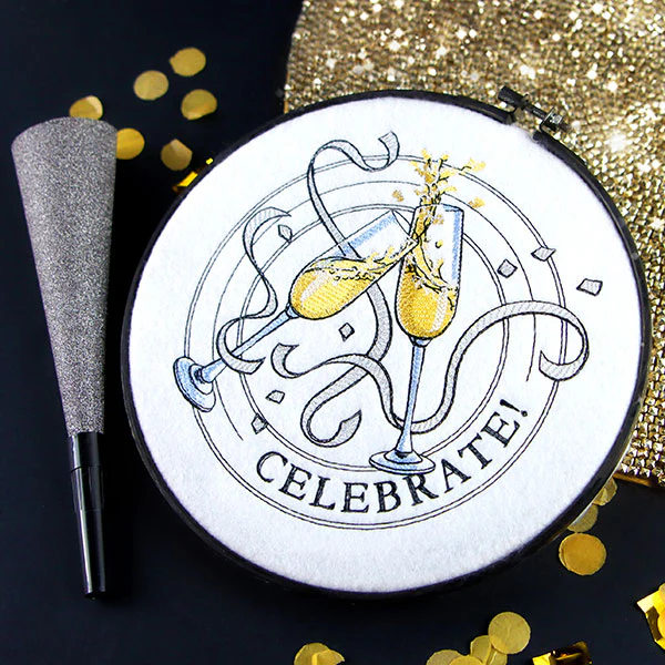Celebrate Champagne Stamp - Image 4
