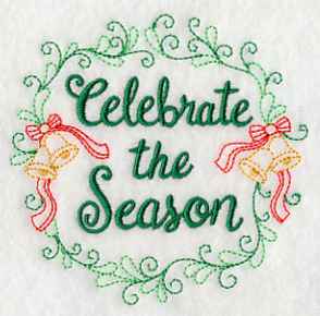 Celebrate the Season Wreath - Image 5