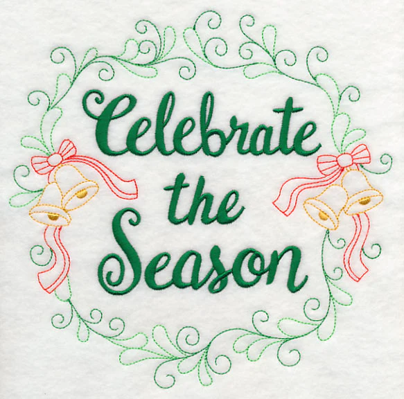Celebrate the Season Wreath - Image 6