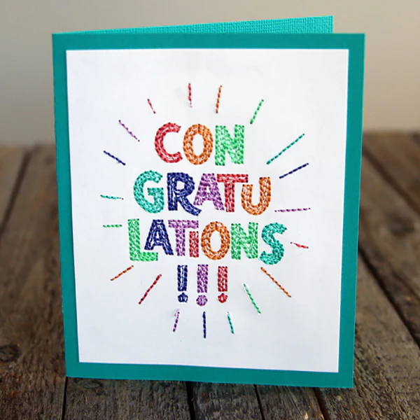 Celebrations & Congratulations - Congrats (Cardstock) - Image 6
