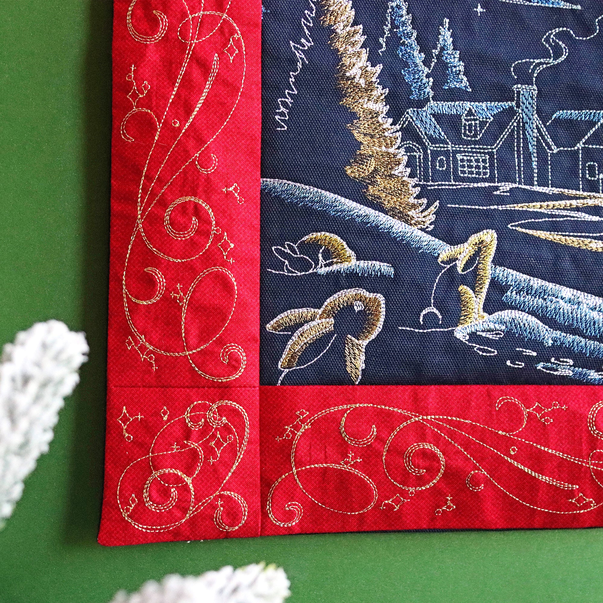 Celestial Christmas Swirls Frame - Image 2