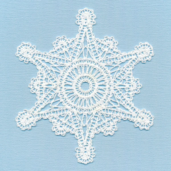 Celestial Snowflake (Battenburg Lace) - Image 2