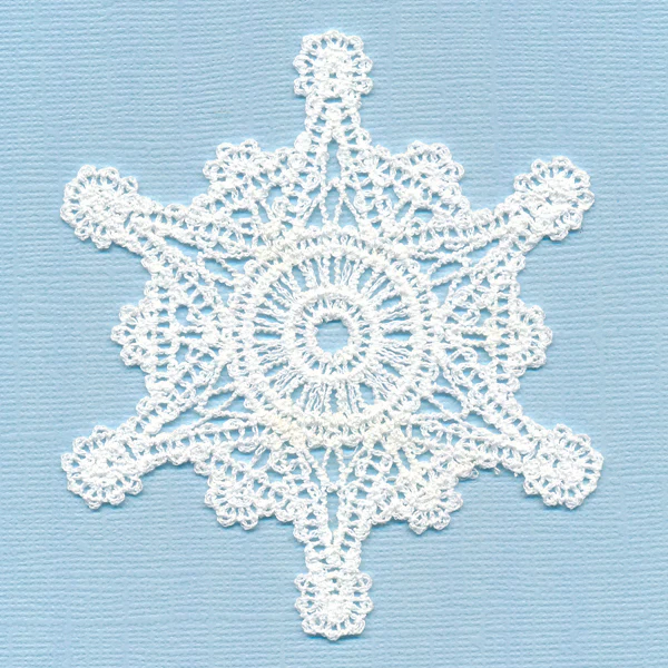 Celestial Snowflake (Battenburg Lace) - Image 3