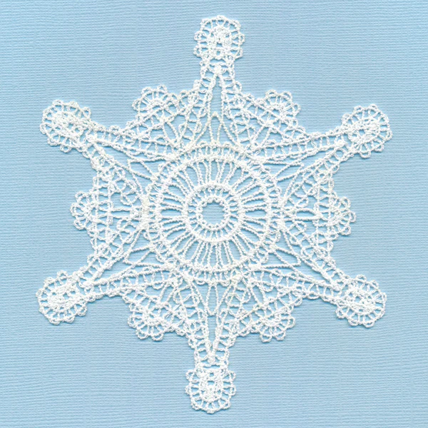 Celestial Snowflake (Battenburg Lace) - Image 4