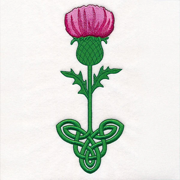 Celtic Knotwork Florals - Thistle - Image 14
