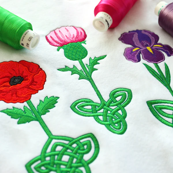 Celtic Knotwork Florals - Thistle - Image 8