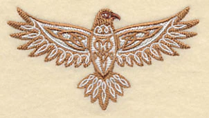 Celtic Knotwork Hawk - Image 3