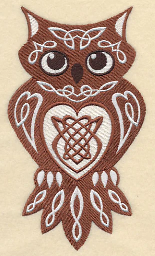 Celtic Knotwork Owl - Image 2