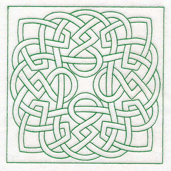 Celtic Knotwork Square 1 (Double Run) - Image 8