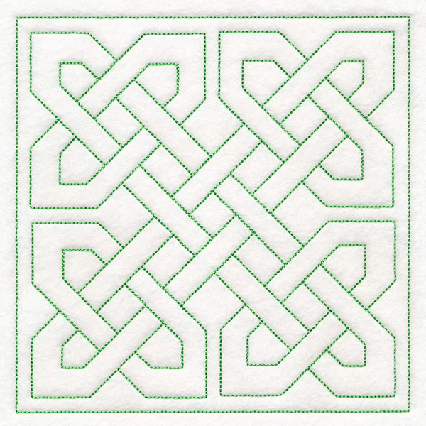 Celtic Knotwork Square 2 (Double Run)