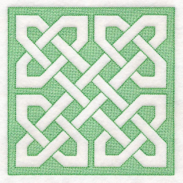 Celtic Knotwork Square 2 (Trapunto) - Image 3