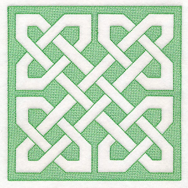 Celtic Knotwork Square 2 (Trapunto) - Image 5