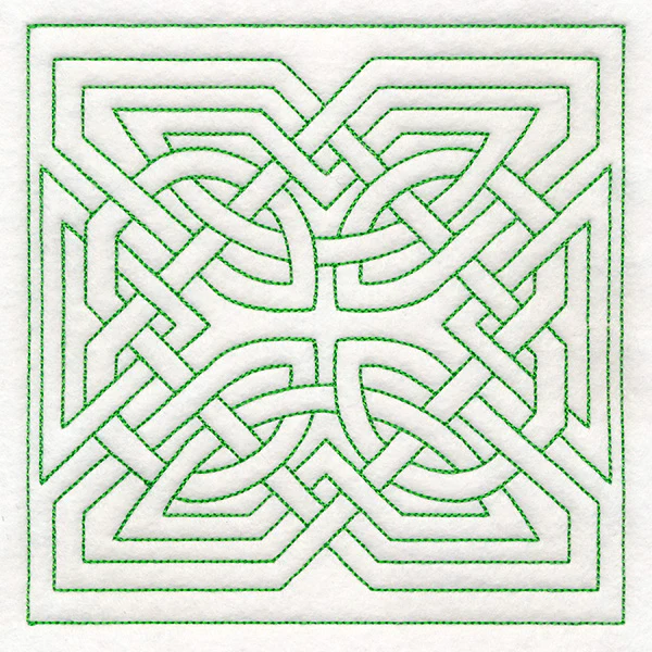Celtic Knotwork Square 3 (Double Run) - Image 3