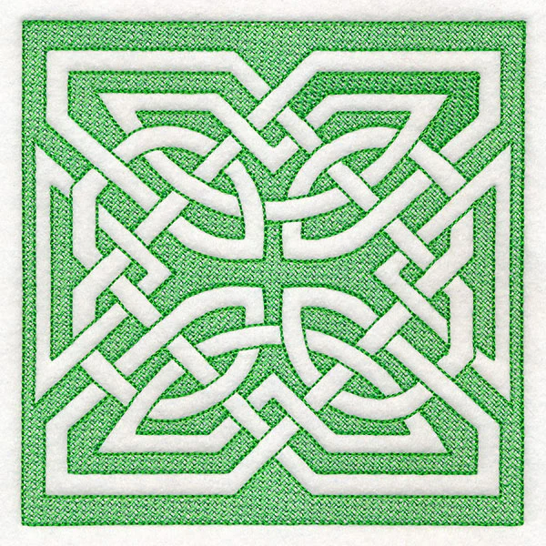Celtic Knotwork Square 3 (Trapunto) - Image 3
