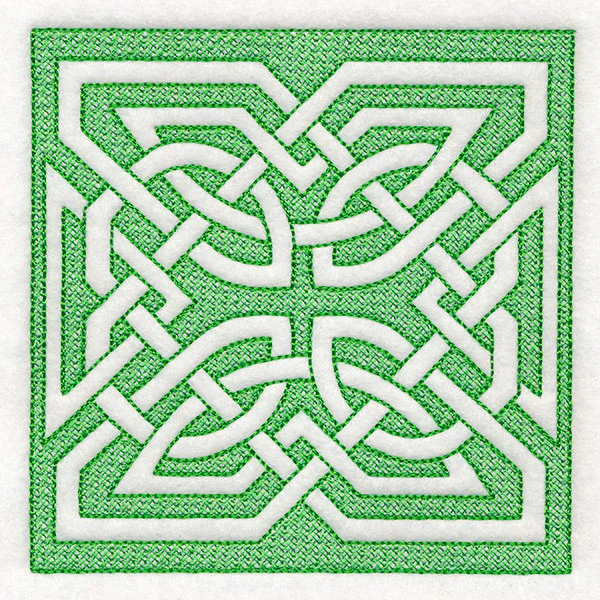 Celtic Knotwork Square 3 (Trapunto) - Image 4