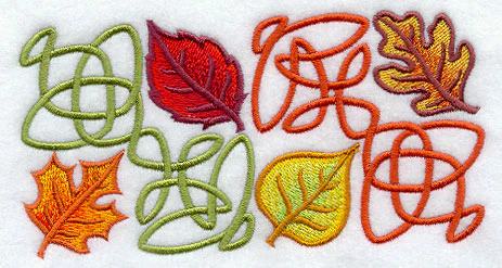 Celtic Leaves Border - Image 2