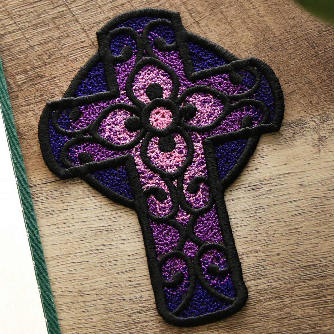 Celtic Spring Cross (Lace) - Image 9