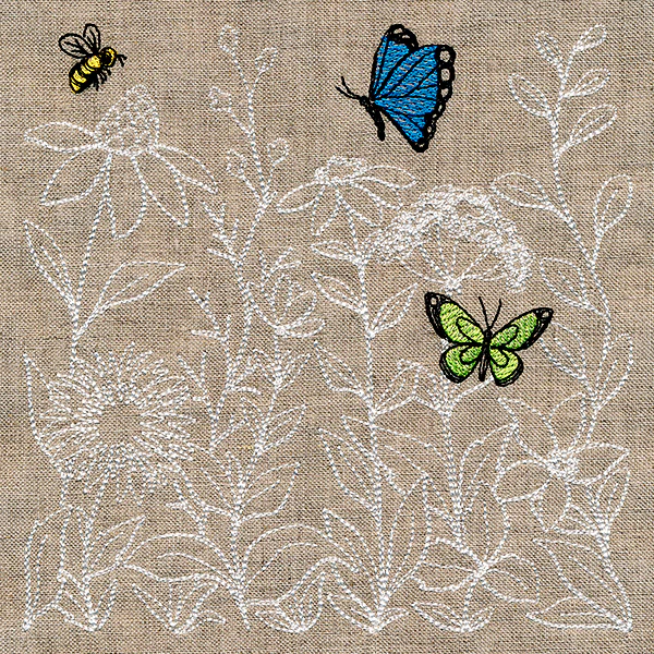 Charming Botanical Gems Square - Image 3