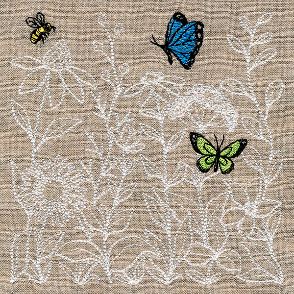 Charming Botanical Gems Square - Image 4