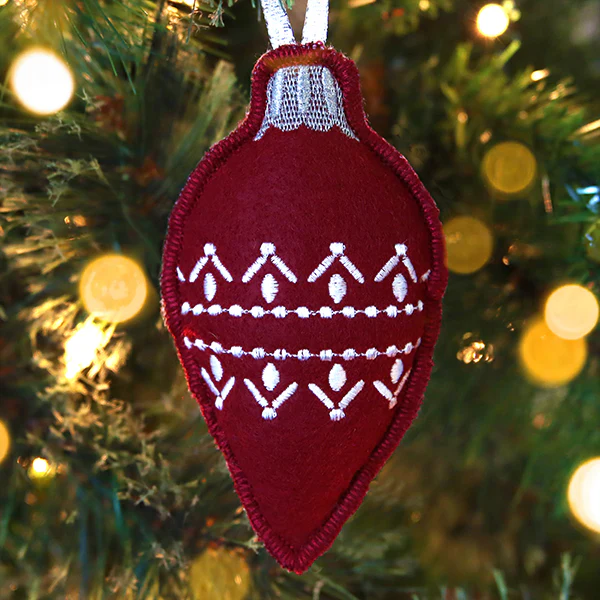 Charming Christmas Ornament (In-the-Hoop) - Image 3