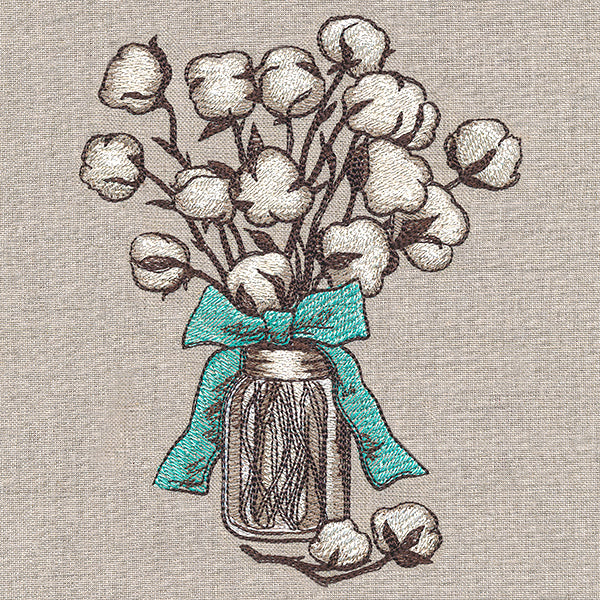 Charming Cotton Bouquet - Image 5