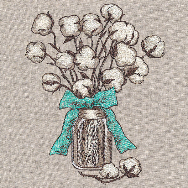 Charming Cotton Bouquet - Image 7