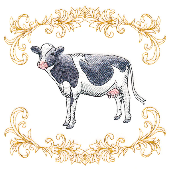 Charming Cow in Filigree - Image 11