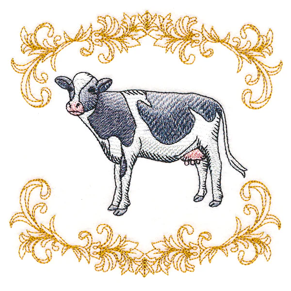 Charming Cow in Filigree - Image 7