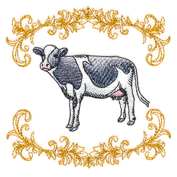 Charming Cow in Filigree - Image 9