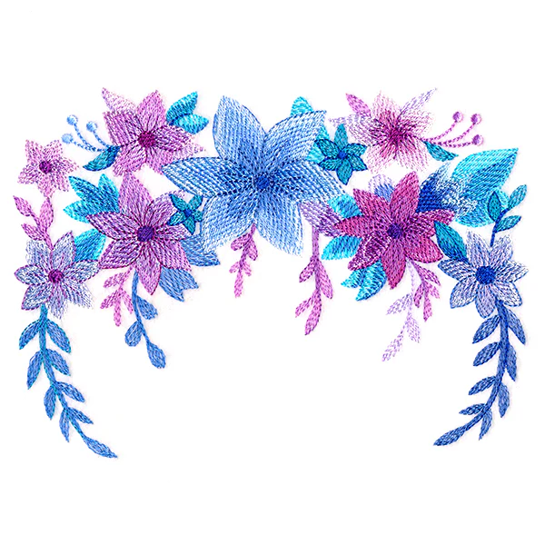 Charming Floral Swag - Image 5