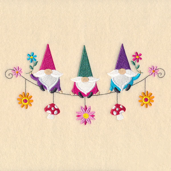 Charming Gnomes Clothesline - Image 3