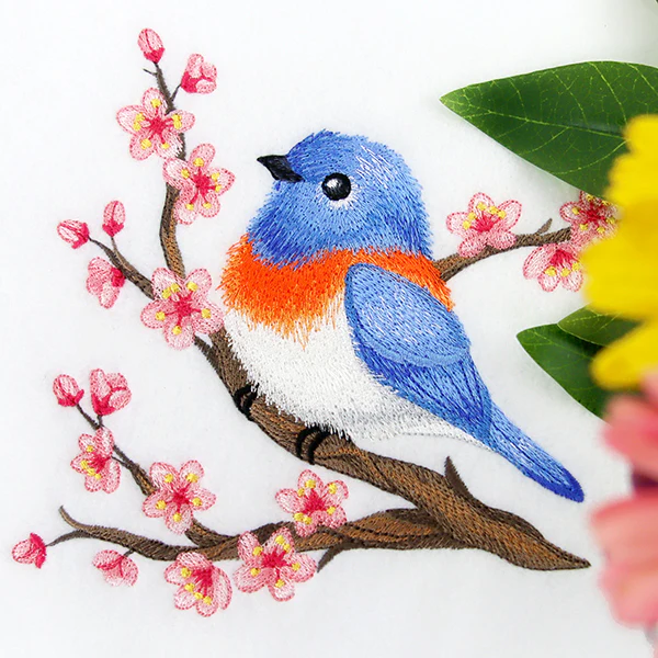Charming Little Blue Bird - Image 8